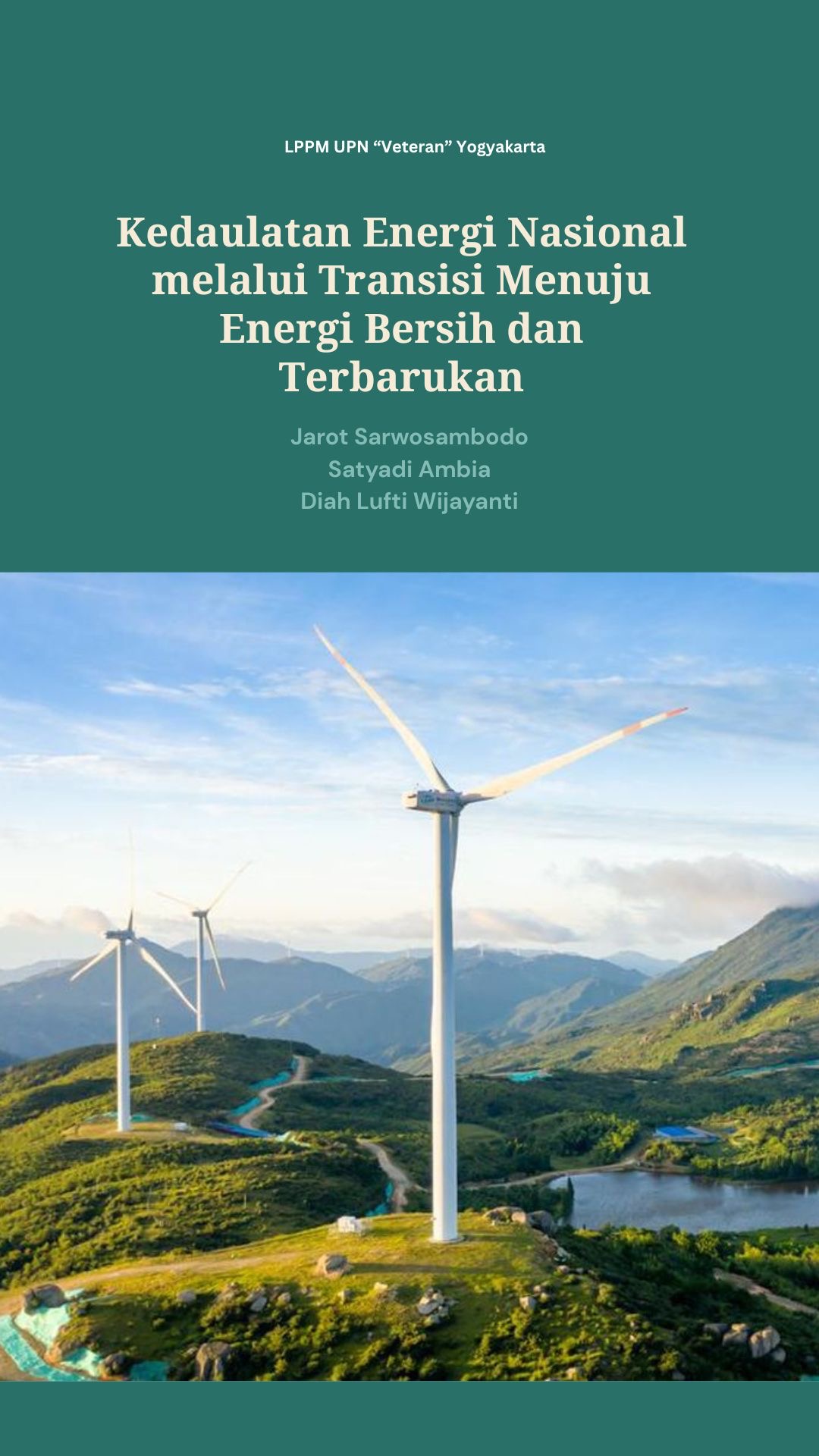Cover Buku Kedaulatan Energi Nasional melalui Transisi Menuju Energi Bersih dan Terbarukan